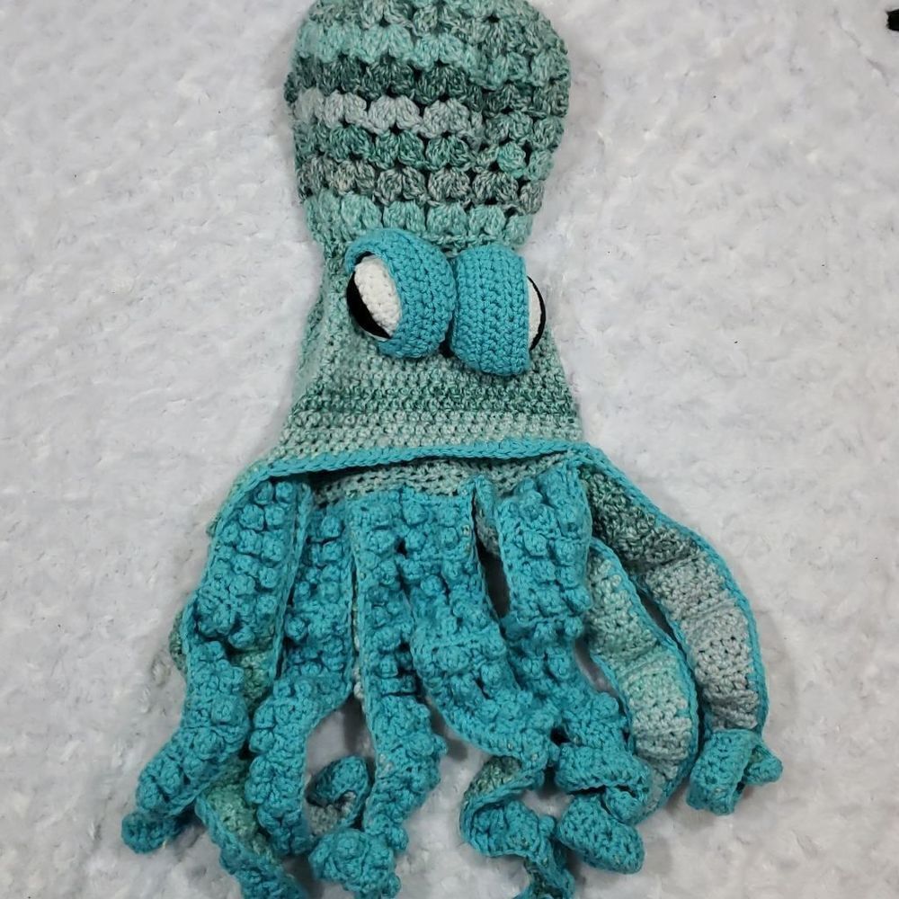 Handmade Kraken Squid Hat
